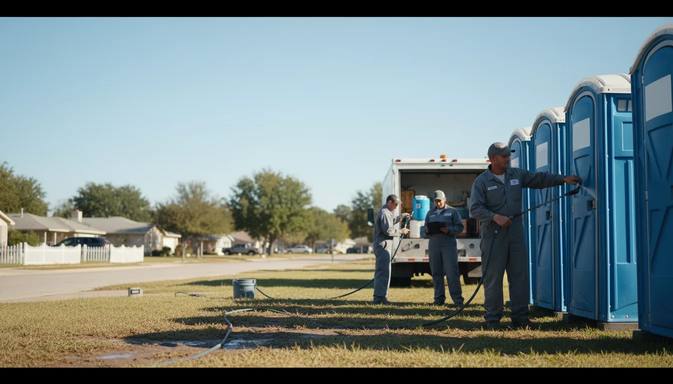 Long-Term Portable Toilet Rental in Winfred, SD near me